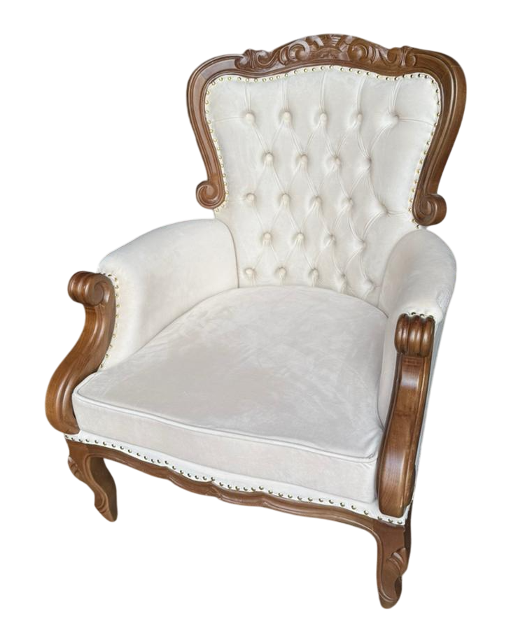 Poltrona Imperatriz Conhaque