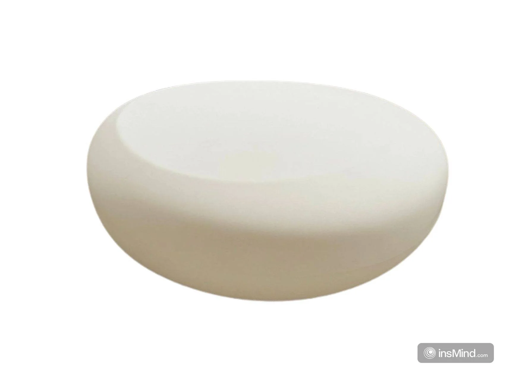 Mesa de Centro Redonda Baixa LED