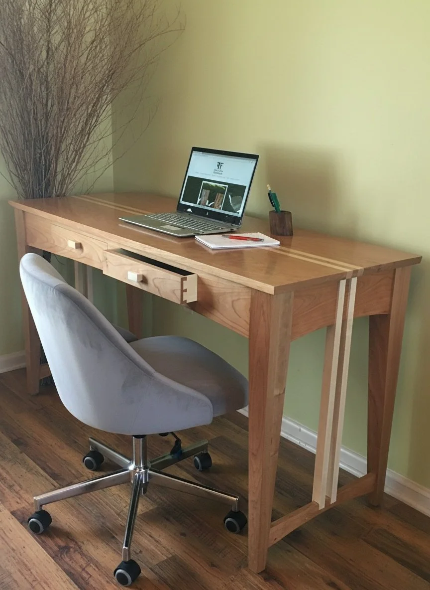 Arts and crafts office desk