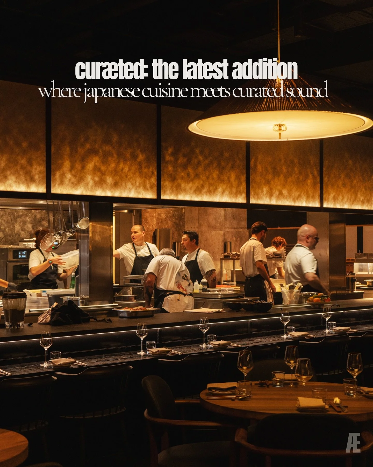 Kinyōbi - copenhagen&rsquo;s new go-to for dinner, drinks, and staying late. 

music is at the core of the experience: ambient sound in the early hours, late-evening selector sets curated by Hakeem Osman, and weekly playlists shared with guests after