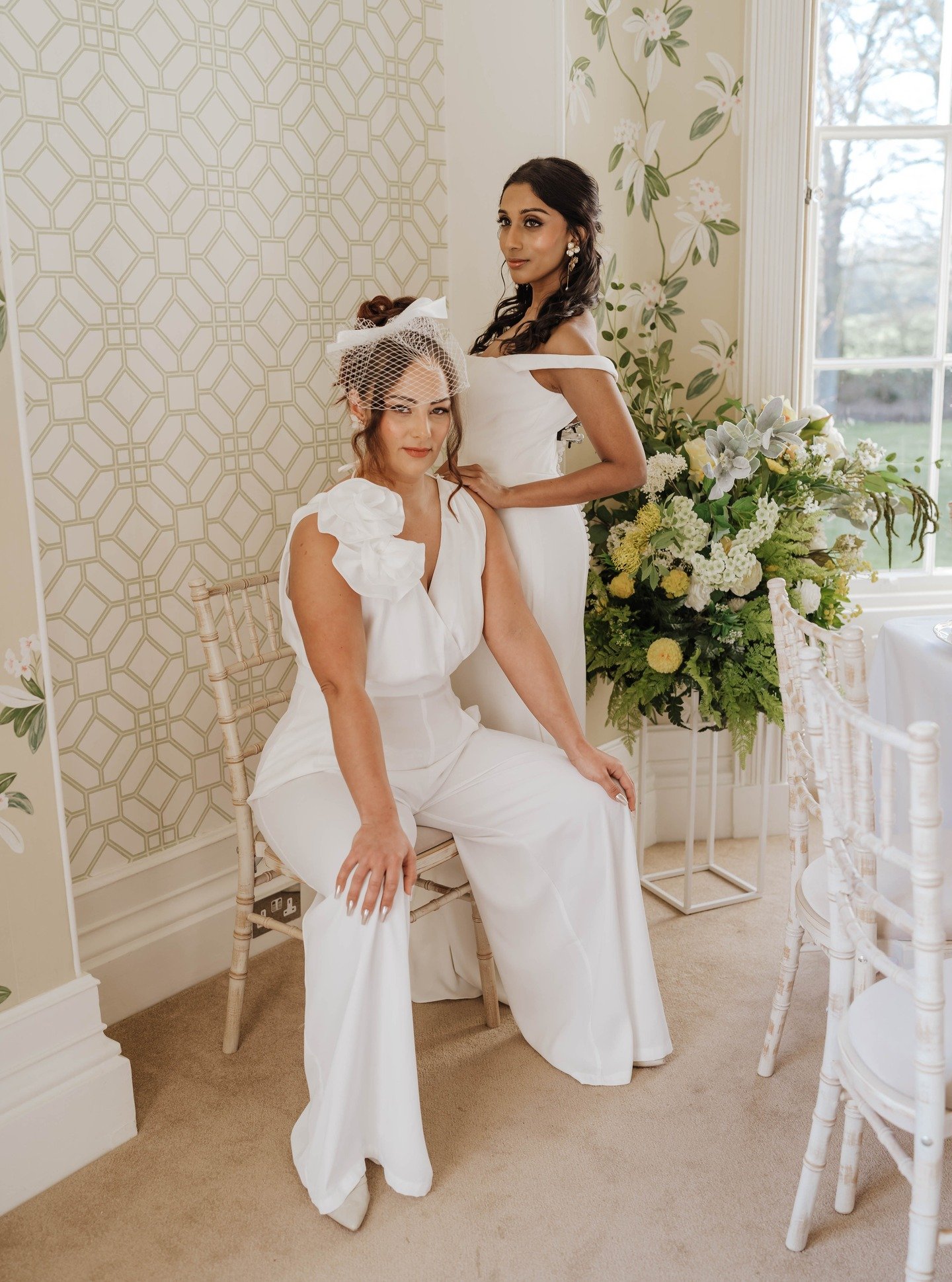 Look at these two! 
#powerpose

Venue // @ormesby_manor_weddings 
Wedding coordinator // @victoriaroseweddingcoordinator 
Organiser // @theforevercapturedstudio
Content Creator // @theforevercapturedstudio
Models // @templeofcassidy &amp; @thisluxegi