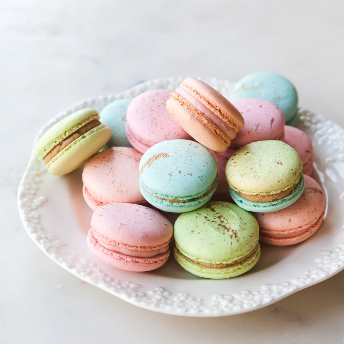 12 Macarons