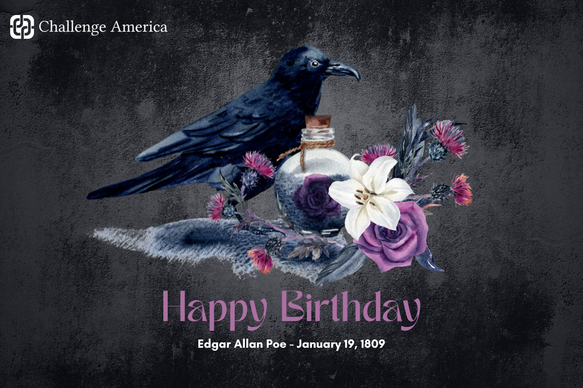 Tomorrow Is Edgar Allan Poe’s 215th Birthday!