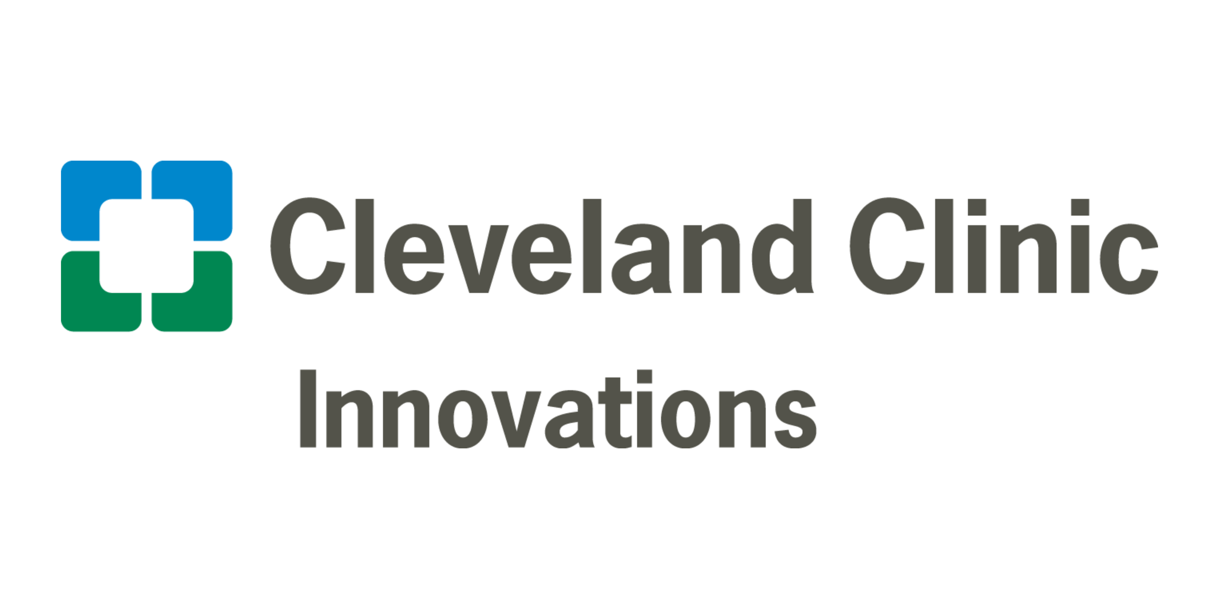 Cleveland Clinic Innovations logo with a multicolored square icon and the words 'Cleveland Clinic Innovations' in gray text.