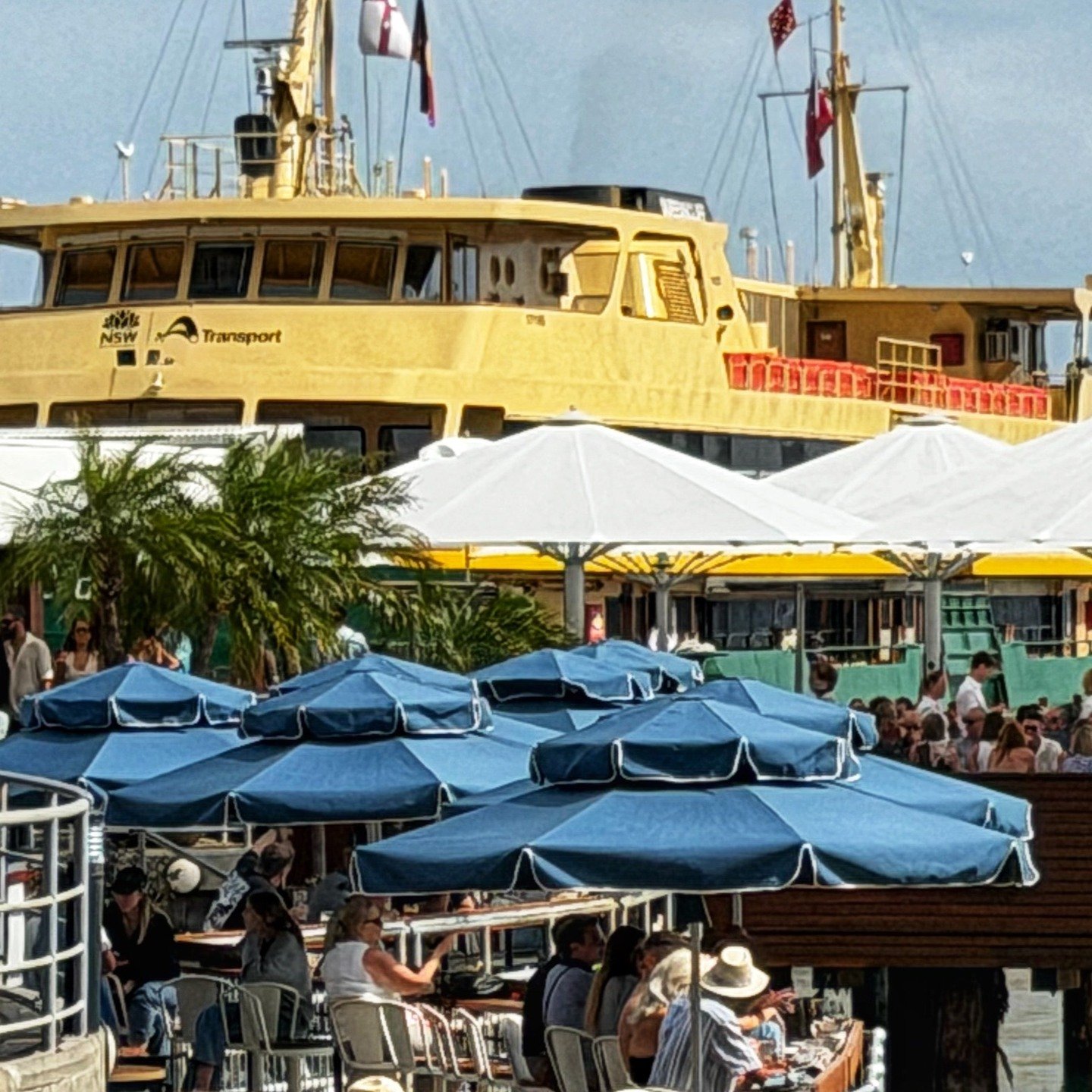 Another perfect day in Manly. Looks like everyone is having a great time at Hugos restaurant!
