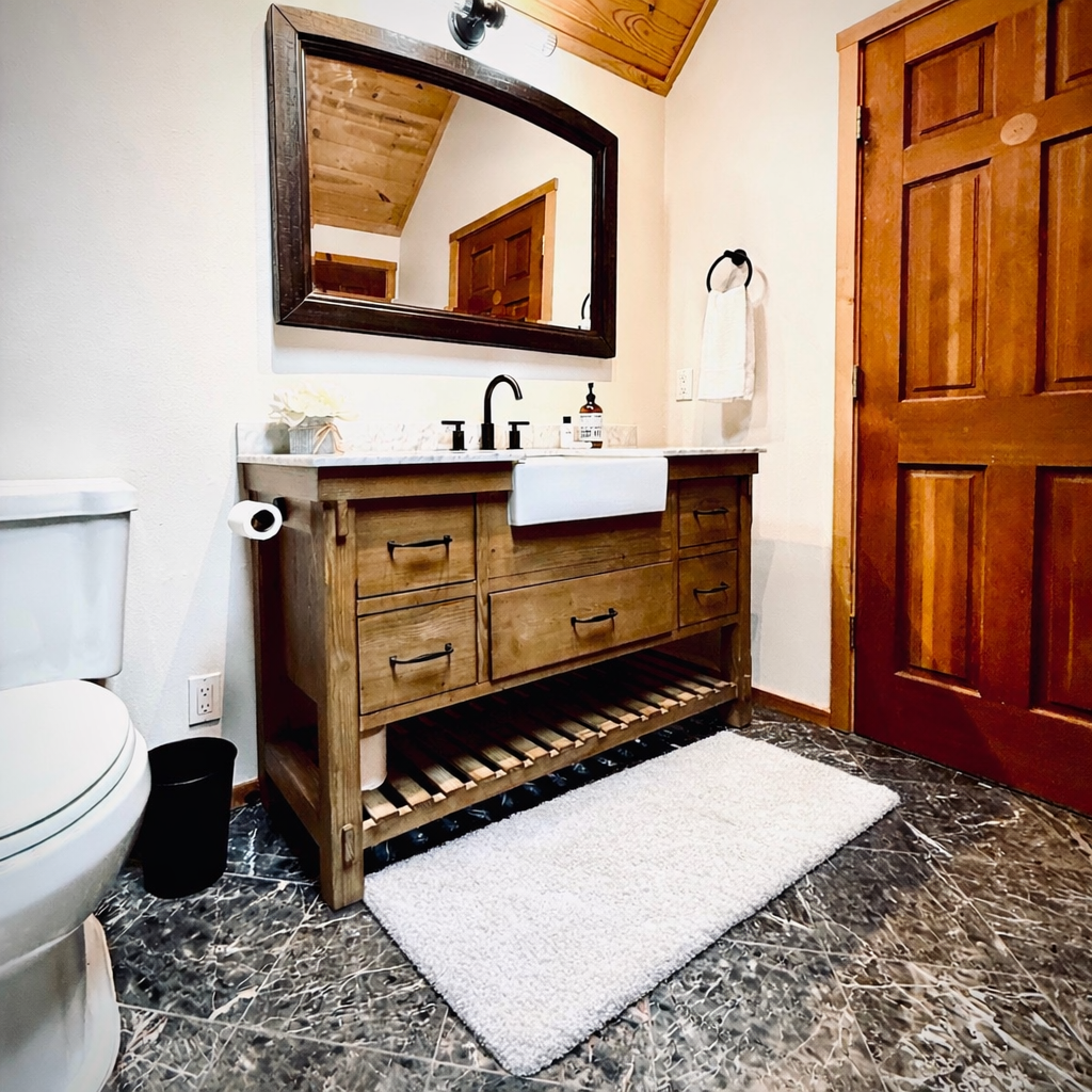 All 15 bathrooms are thoughtfully appointed with everything you need for a relaxing stay.