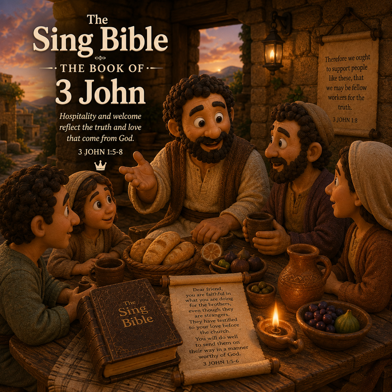 The Sing Bible — 3 John, Sung Word-for-Word