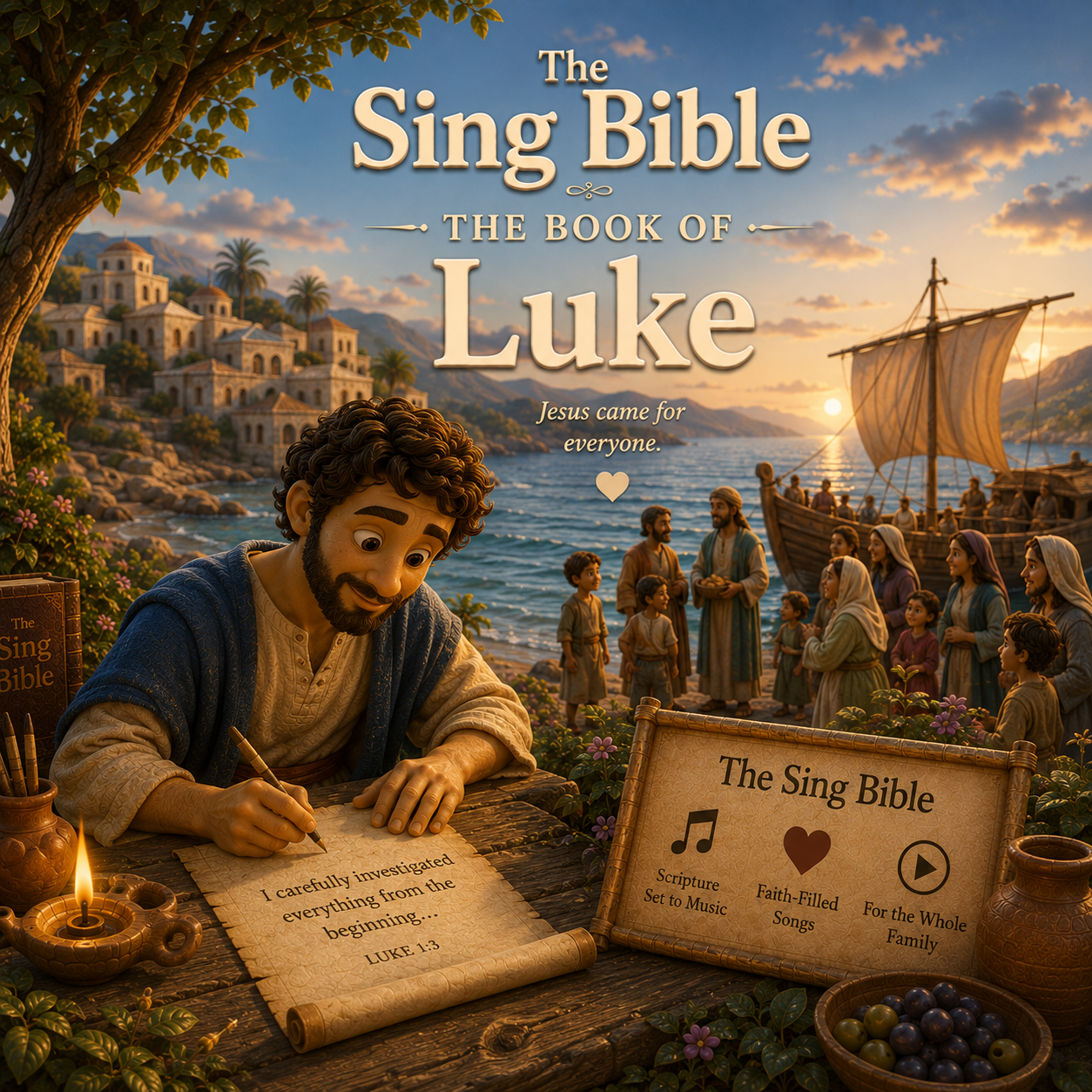The Sing Bible —Gospel of Luke, Sung Word-for-Word