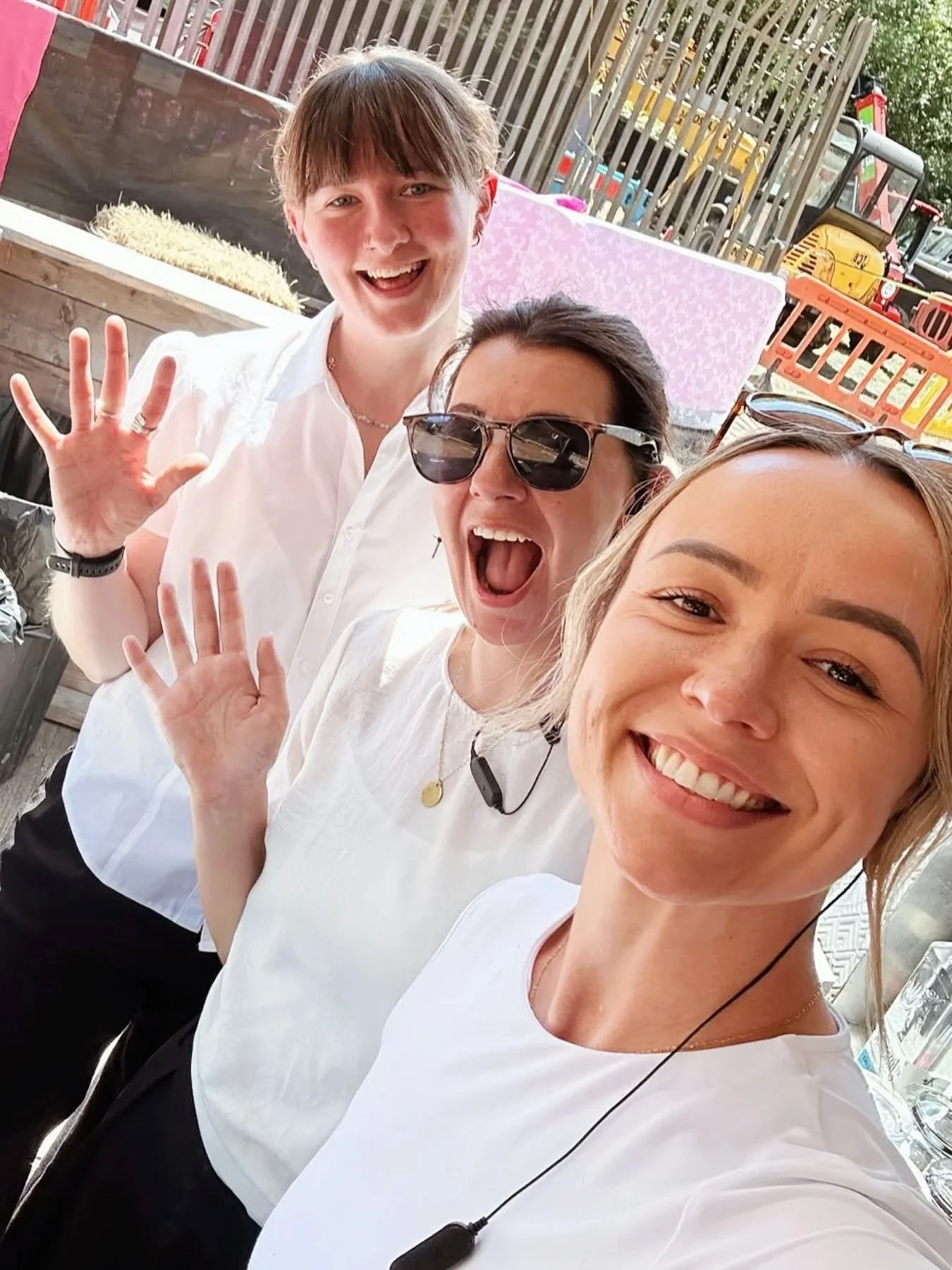 This was such a fun day 🥳 This Wedding was on a motocross track and we 3 served up a storm all day and night! @mjpalecek @georginamadge