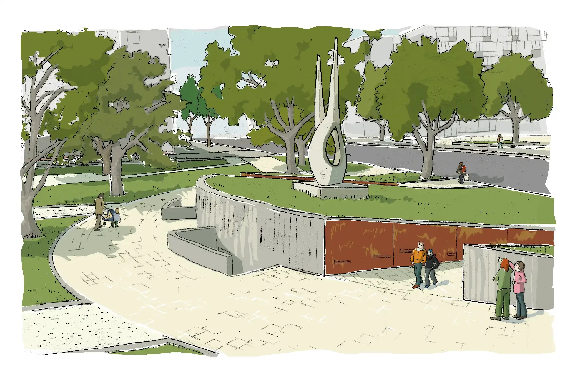 PÉCS URÁNVÁROS FŐTERE