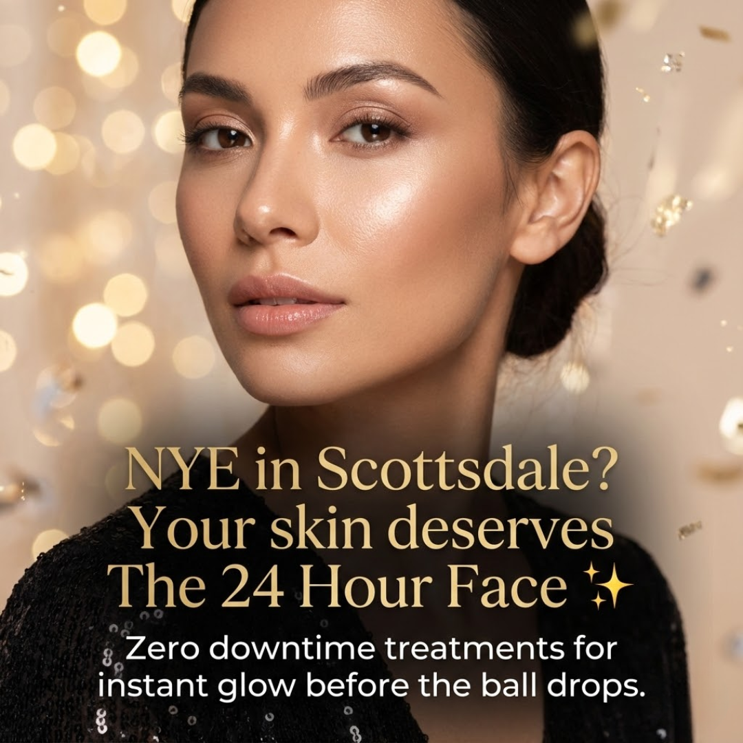 The 24 Hour Face: Zero Downtime Treatments for NYE in Scottsdale