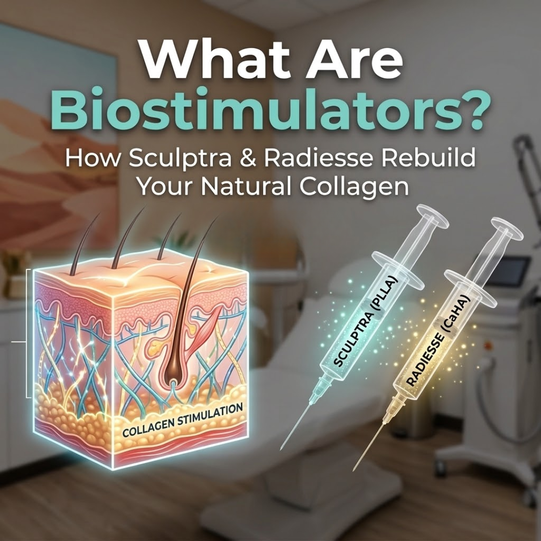 What Are Biostimulators?How Sculptra &amp; Radiesse Rebuild Your Natural Collagen