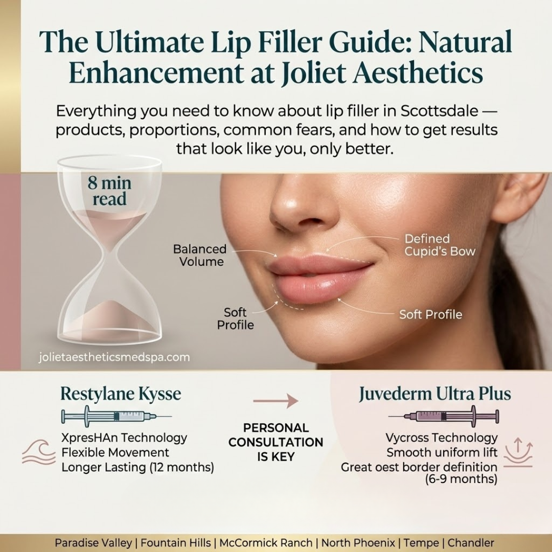 The Ultimate Lip Filler Guide: Natural Enhancement at Joliet Aesthetics