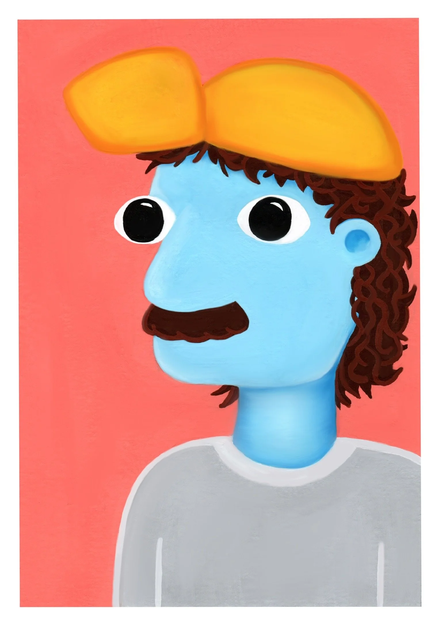 "Ian" Art Print