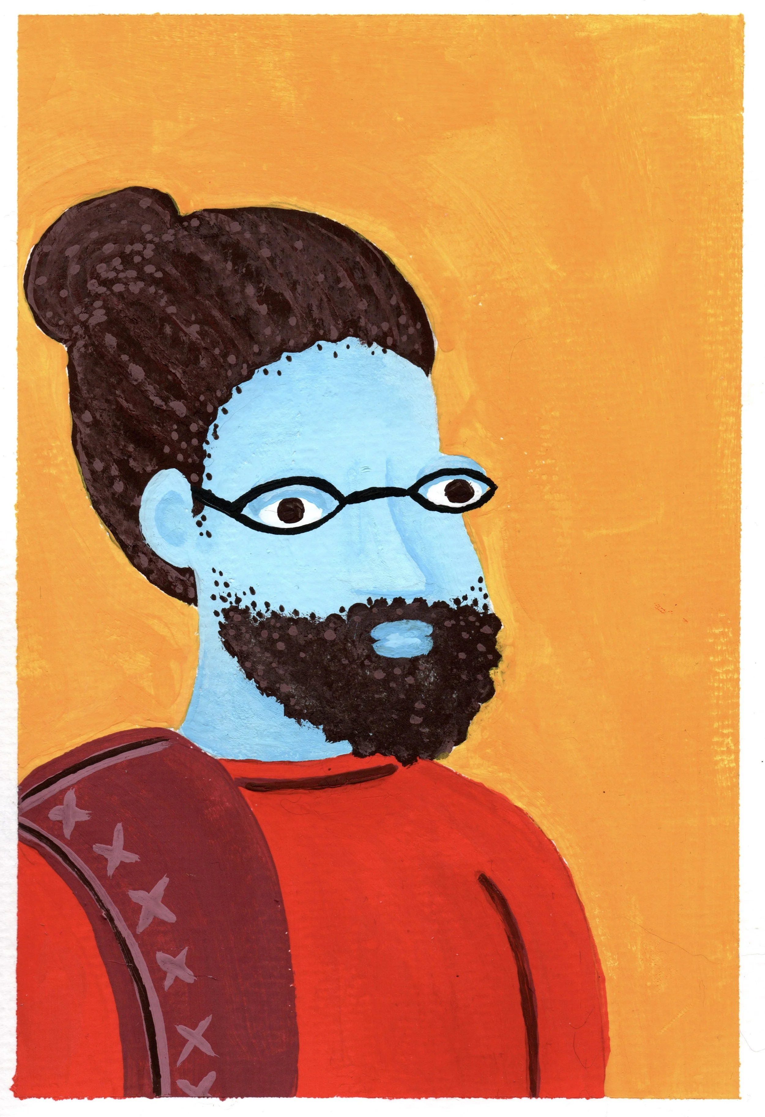 "Jean-Luc".
La Fleur en Papier Doré. Brussels, Belgium.