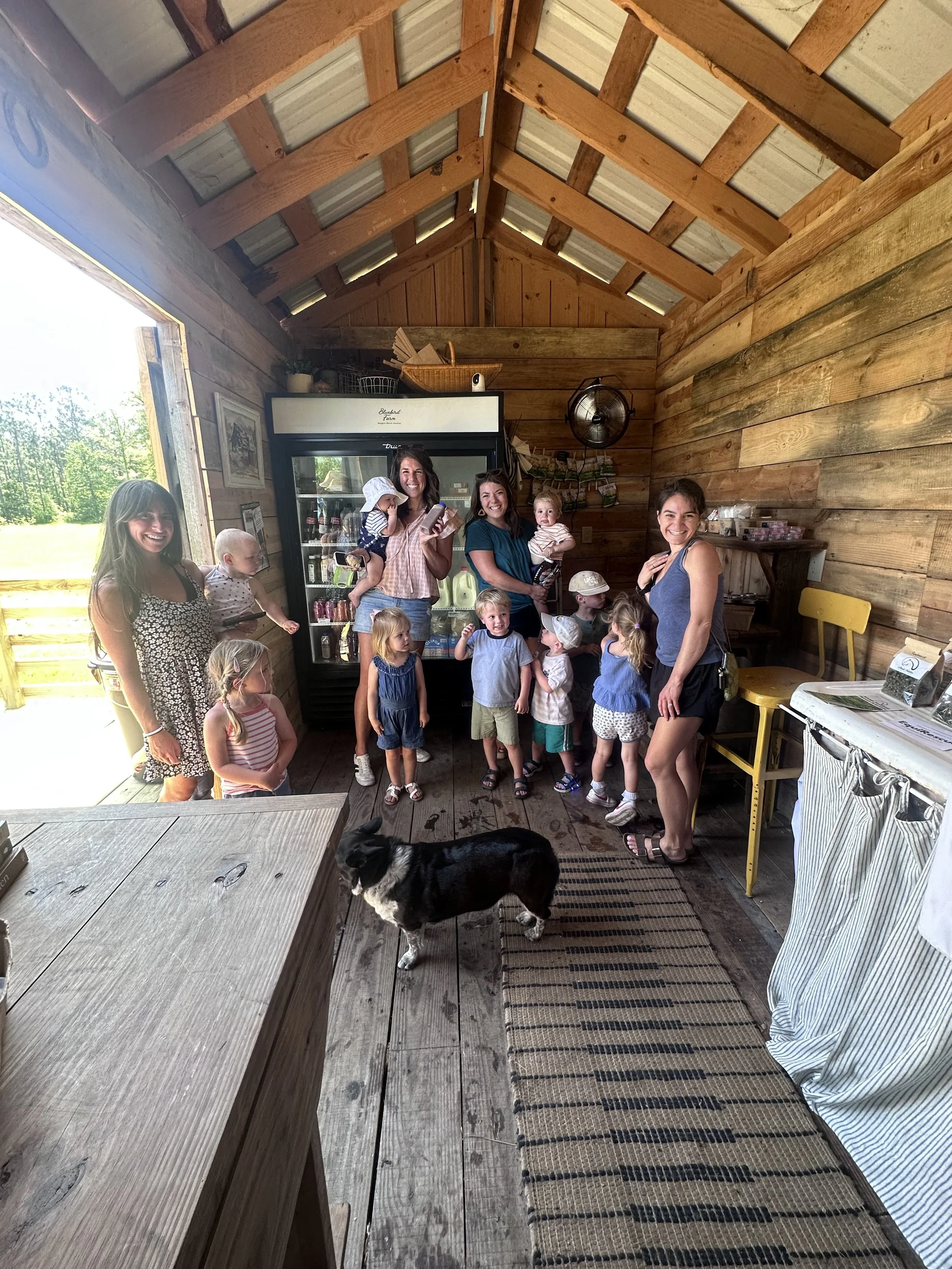 Farm friends at Bluebird Farms in Burgaw.jpg