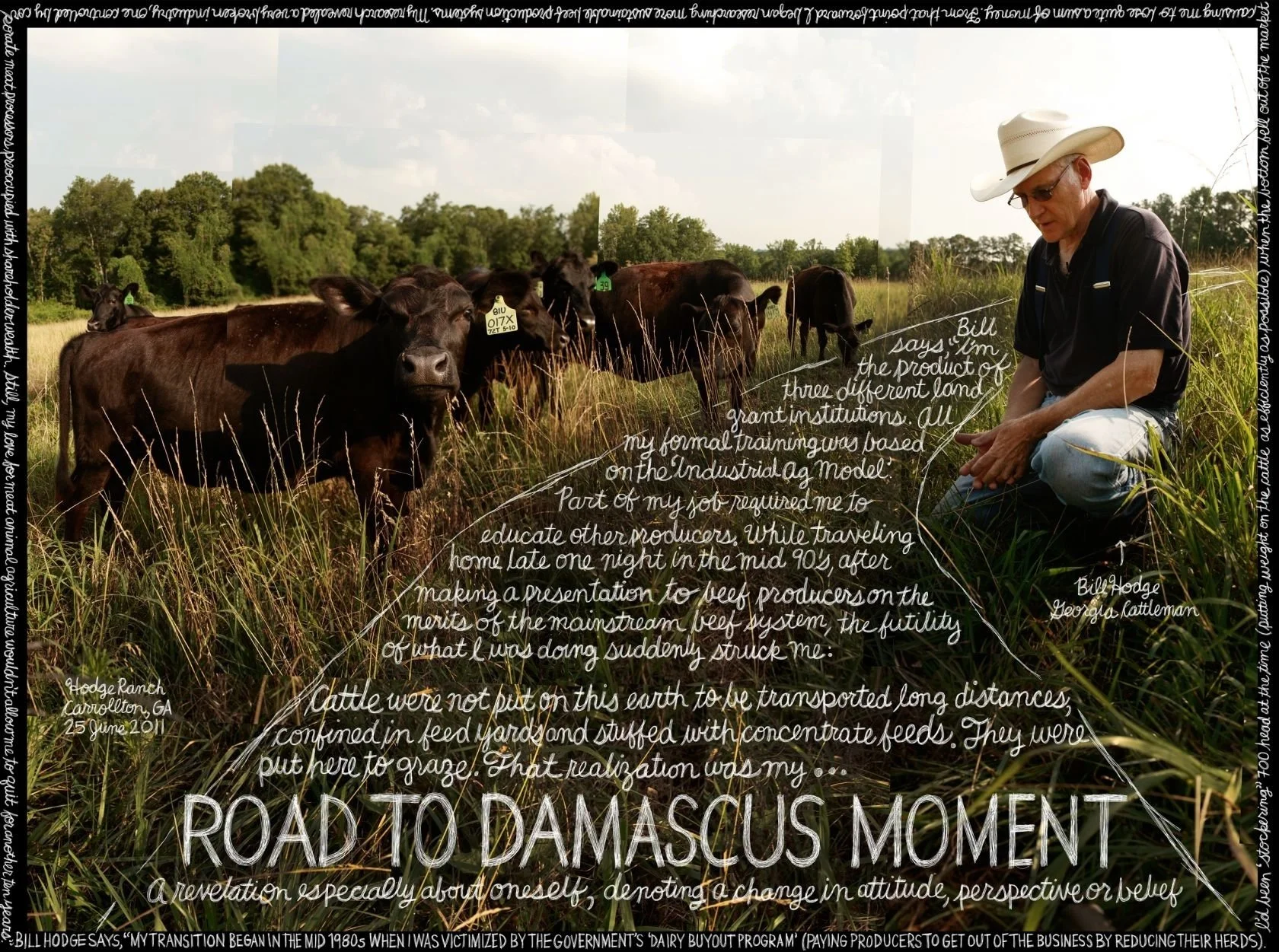 Bill Hodge feature spread in Local: The New Face of Food and Farming in America