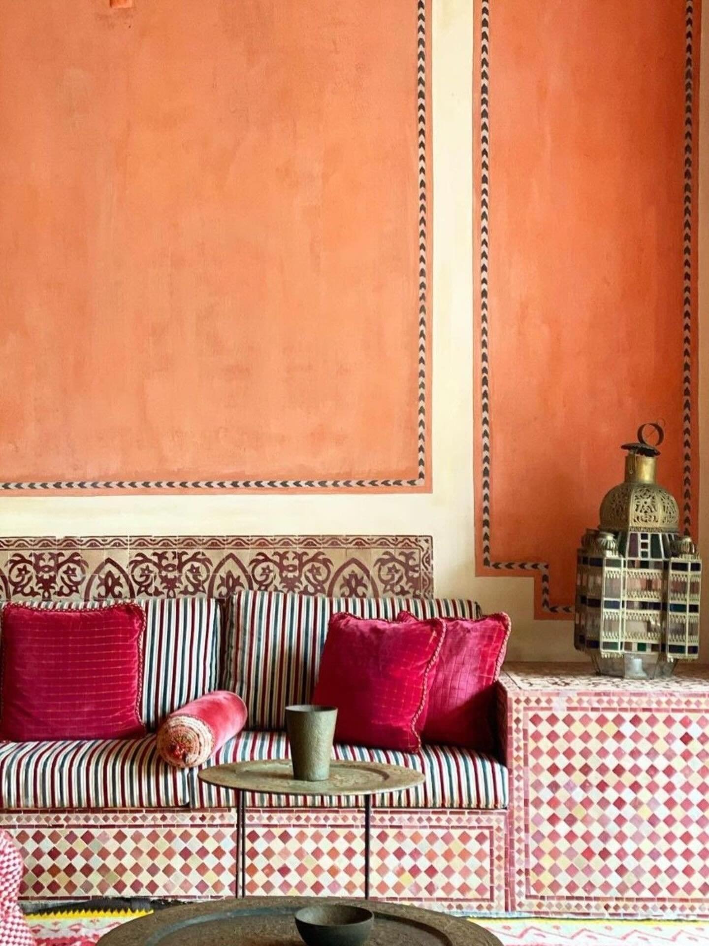 Moroccan mood 🐪 #hoteldesign #interiordesign #riad #marrakech