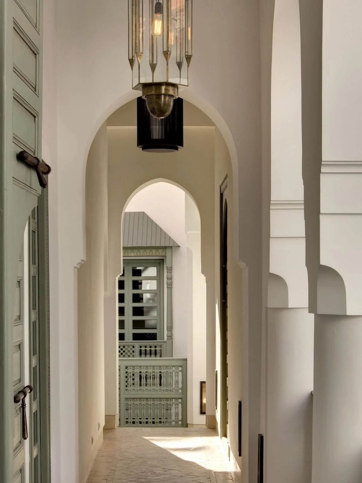 Where light shapes space. #riad #interiordesign #maroc