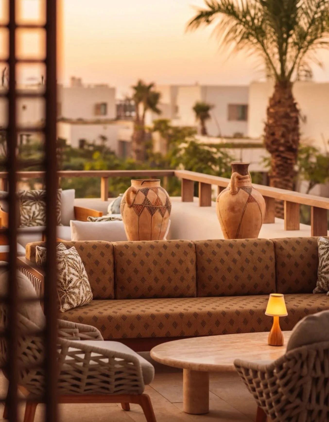 During my latest project in Morocco for Royal Mansour Tamuda Bay, we selected Rif pottery from Maison Blaoui, celebrating authentic and timeless craftsmanship. @maison.blaoui #royalmansourtamudabay #artisanmarocain #rif