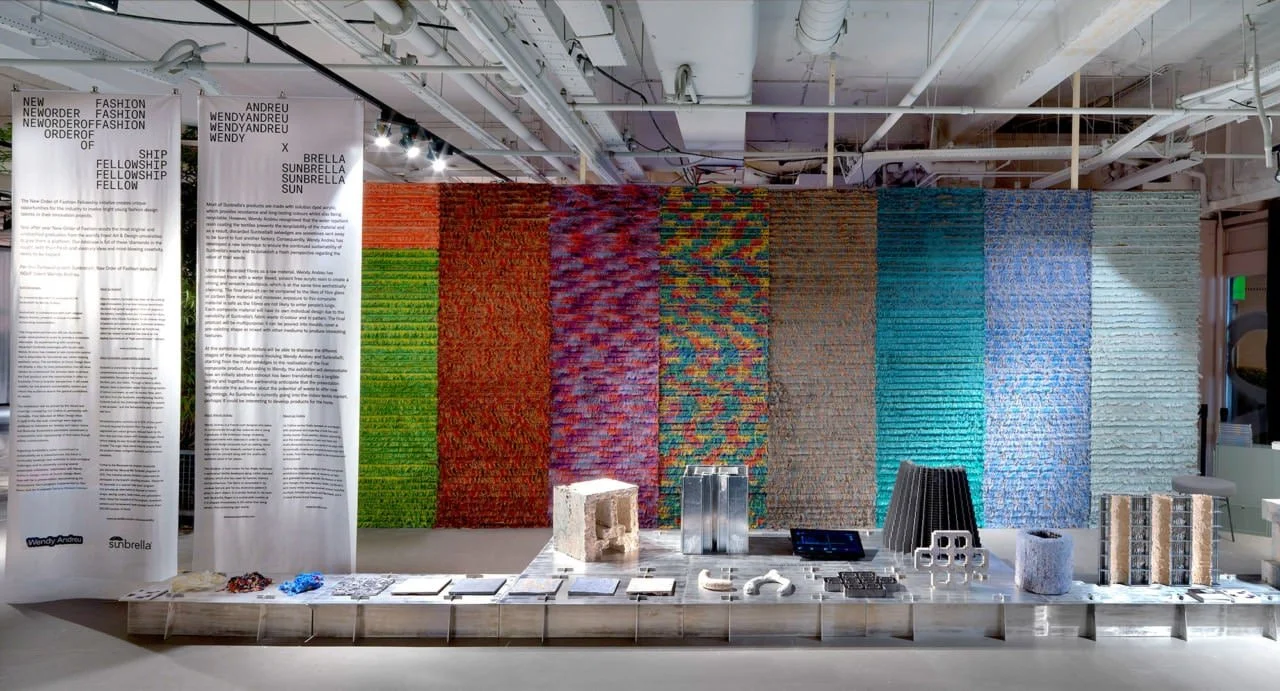 Wendy Andreu Turns Selvedges Into Innovative New Material (Circular by Design, Design Milk)