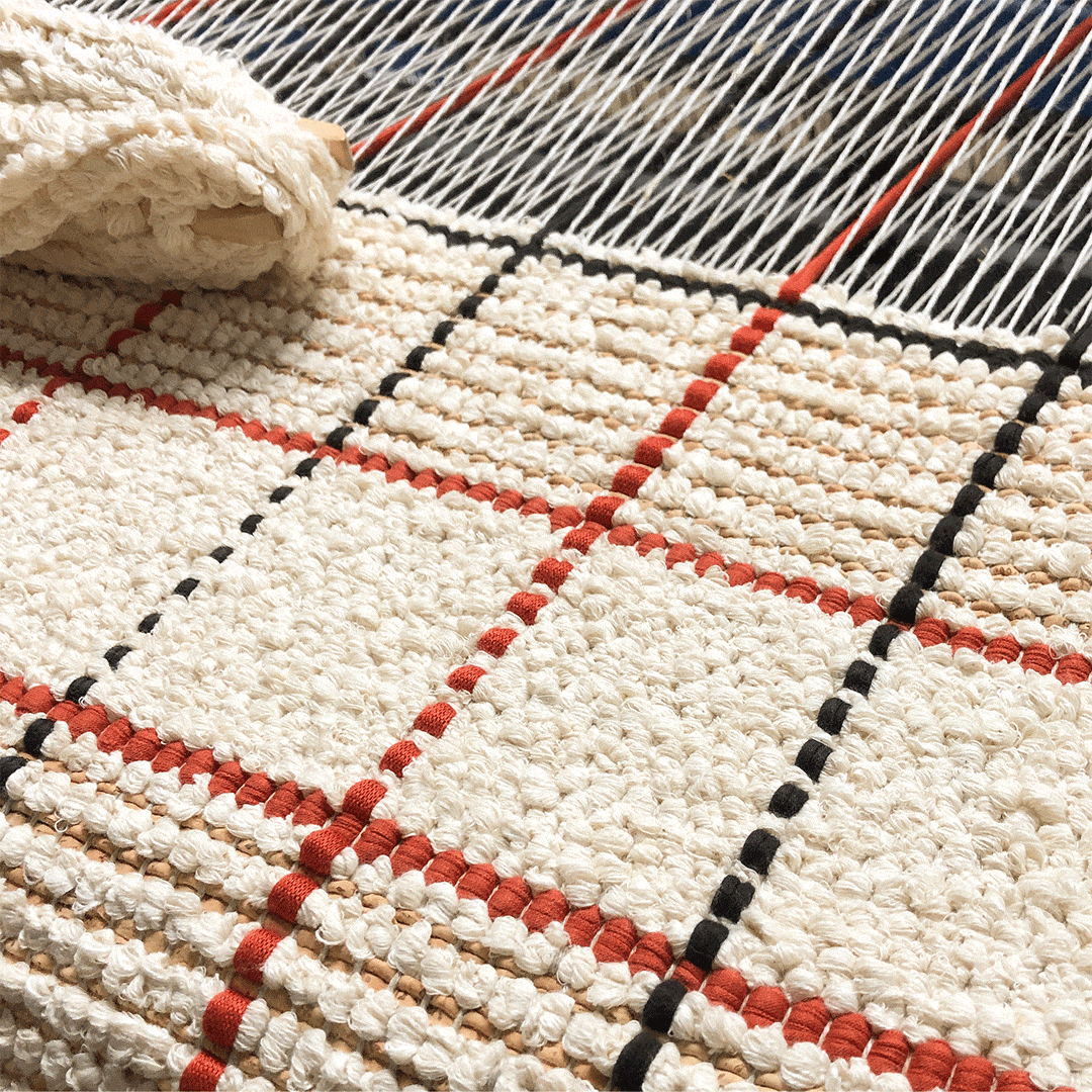 Susana Godinho Turns Offcuts + Cork into Rugs (Circular by Design, Design Milk)