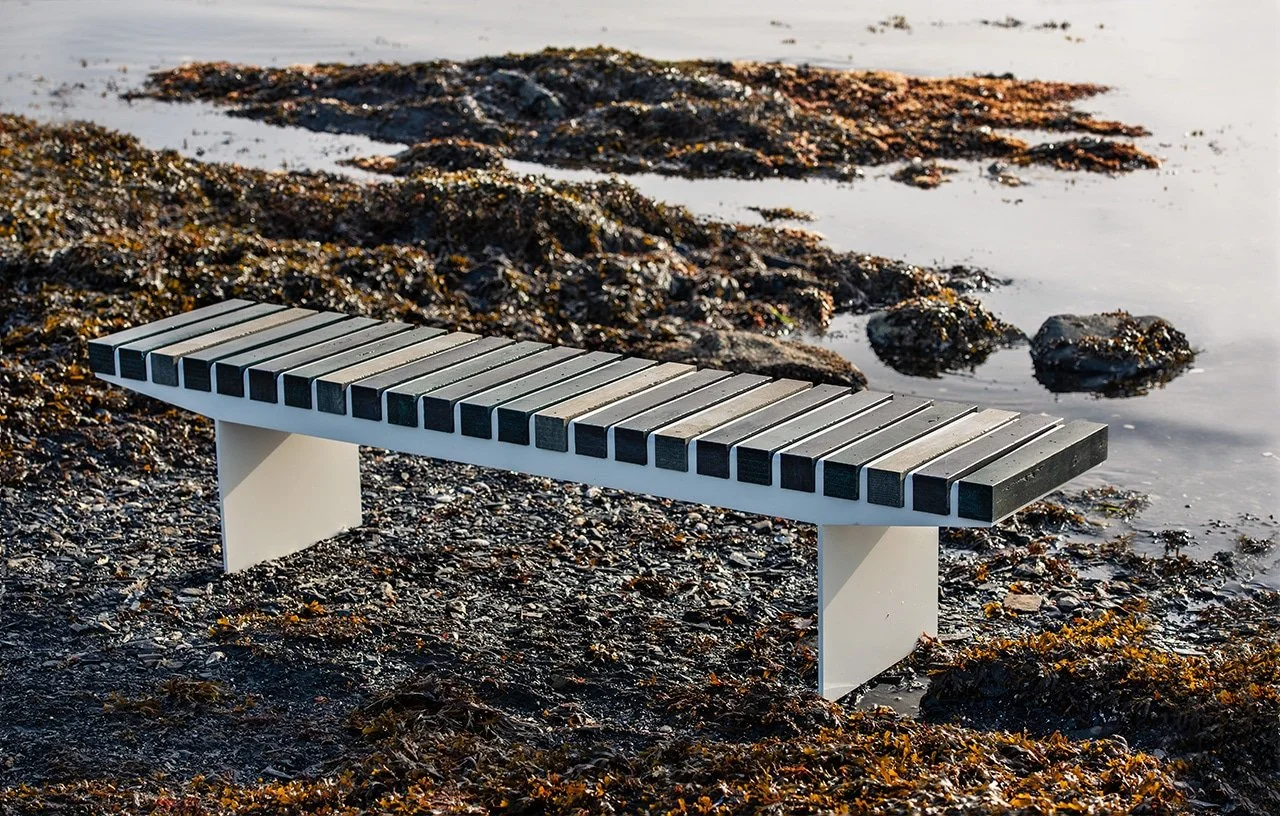 Vestre Turns “Ownerless” Ocean Plastics into Public Benches (Circular by Design, Design Milk)