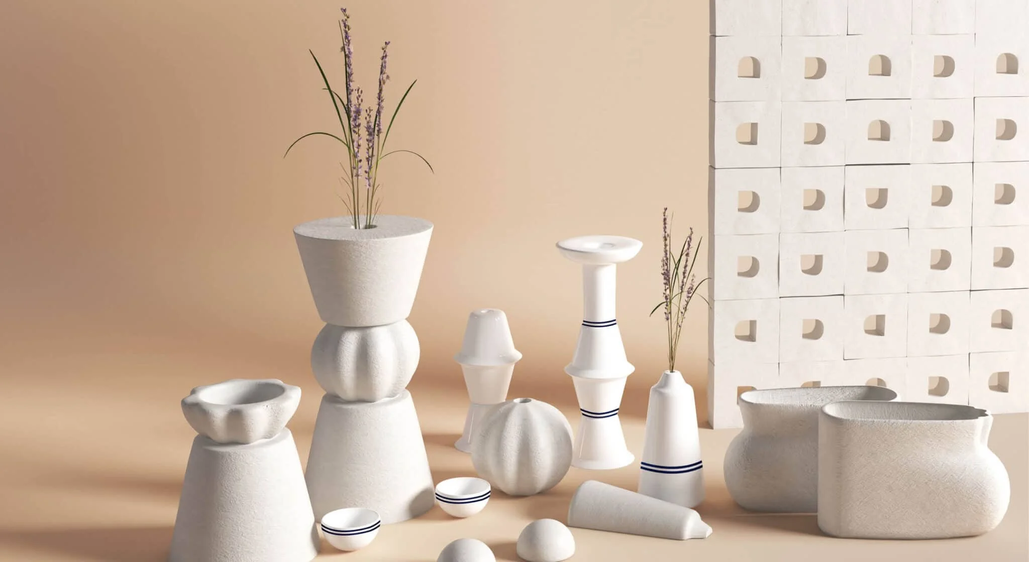 Disharee Mathur Turns Damaged Sinks and Toilets Into Vases and Accessories (Circular by Design, Design Milk)
