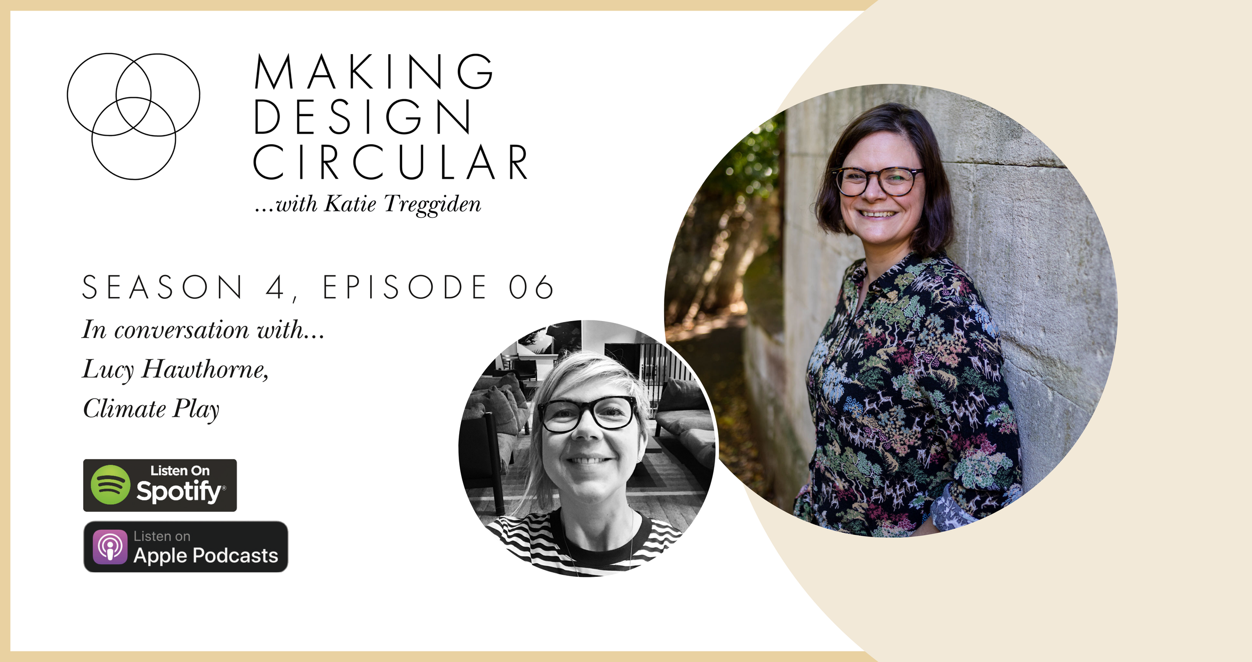 Making Design Circular Podcast - Season 4 - In Conversation with Lucy Hawthorne, Climate Play