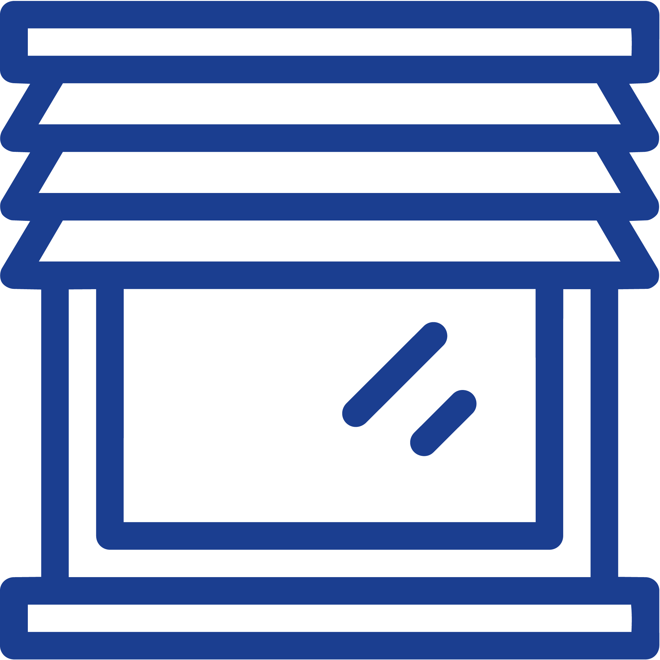 Icon eines Waschmaschinensymbols mit Tür.