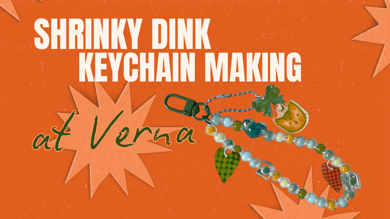 Shrinky Dink keychains