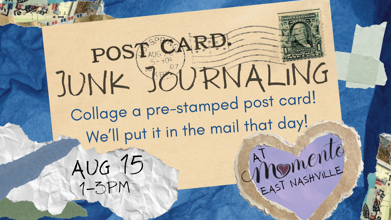 Junk journal Postcards