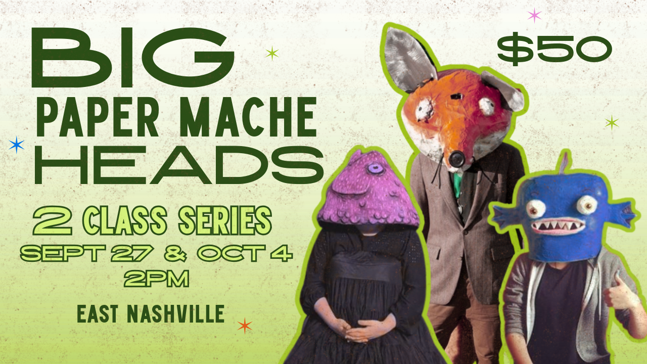 Big Paper Mache Heads