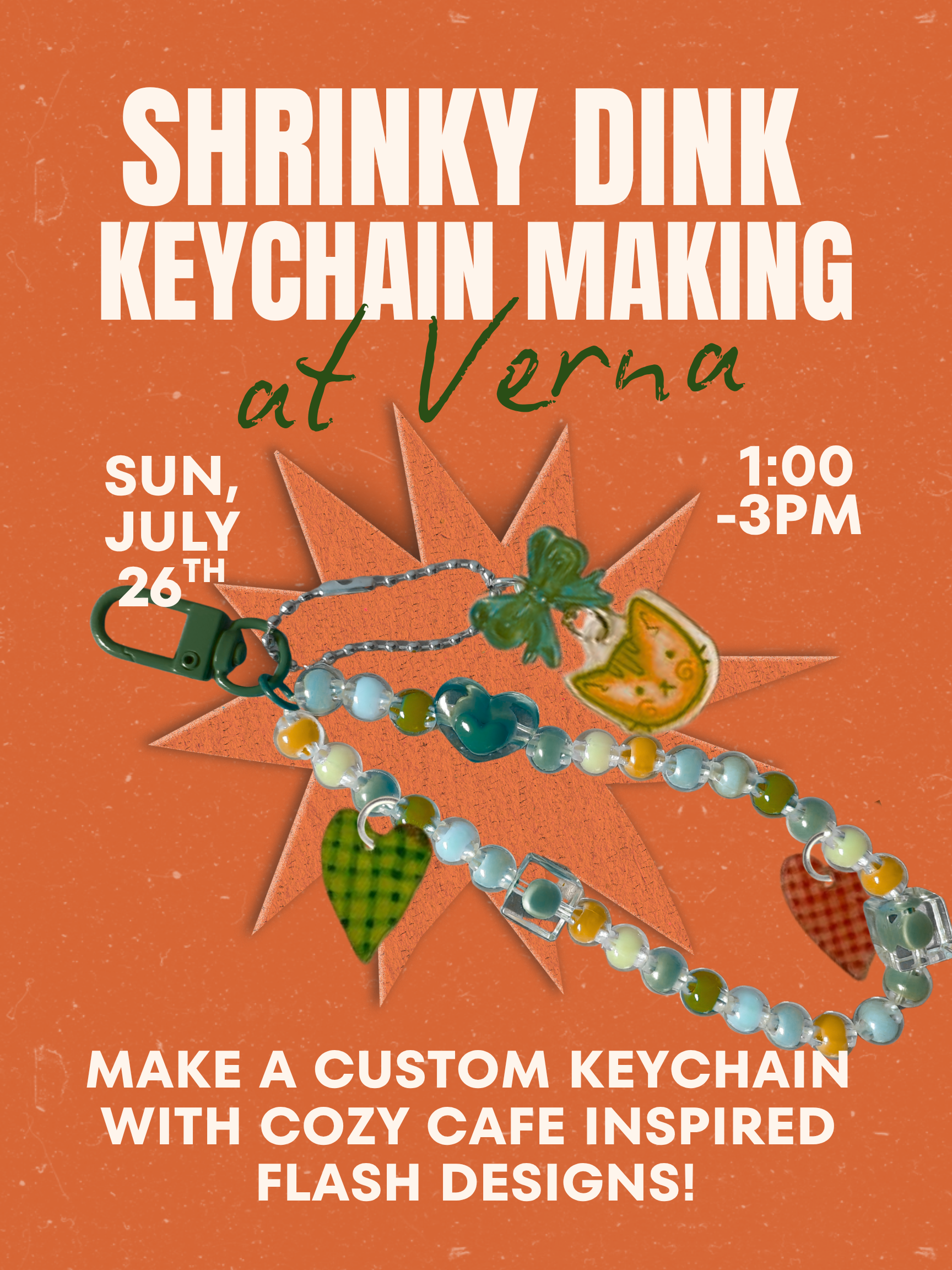 Shrinky Dink Keychains * July 26*
