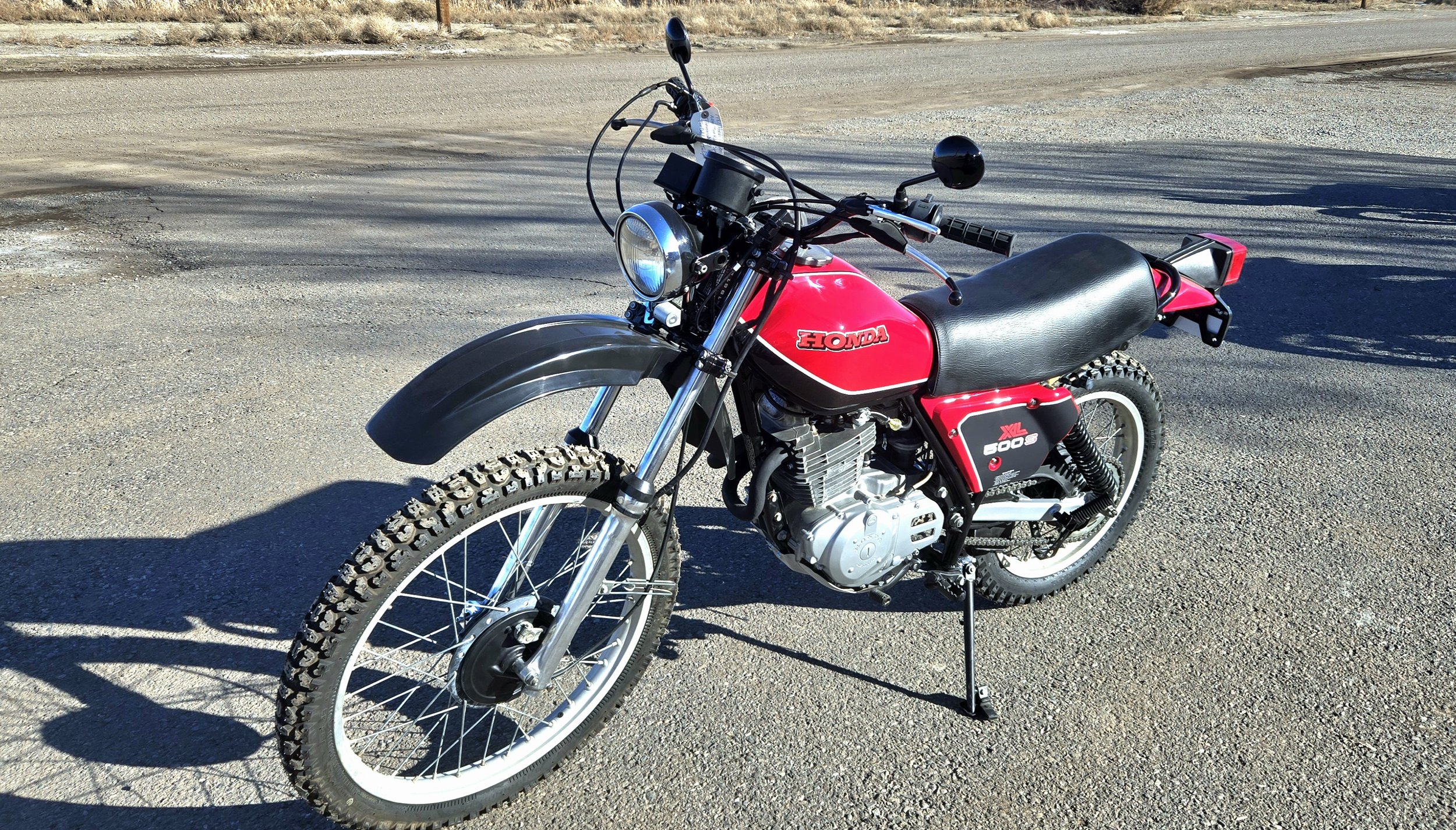 1981 Honda XL500S (Red)