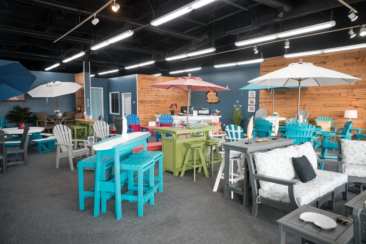 Interior of The Salty Porch in Atlantic Beach/the Crystal Coast, NC