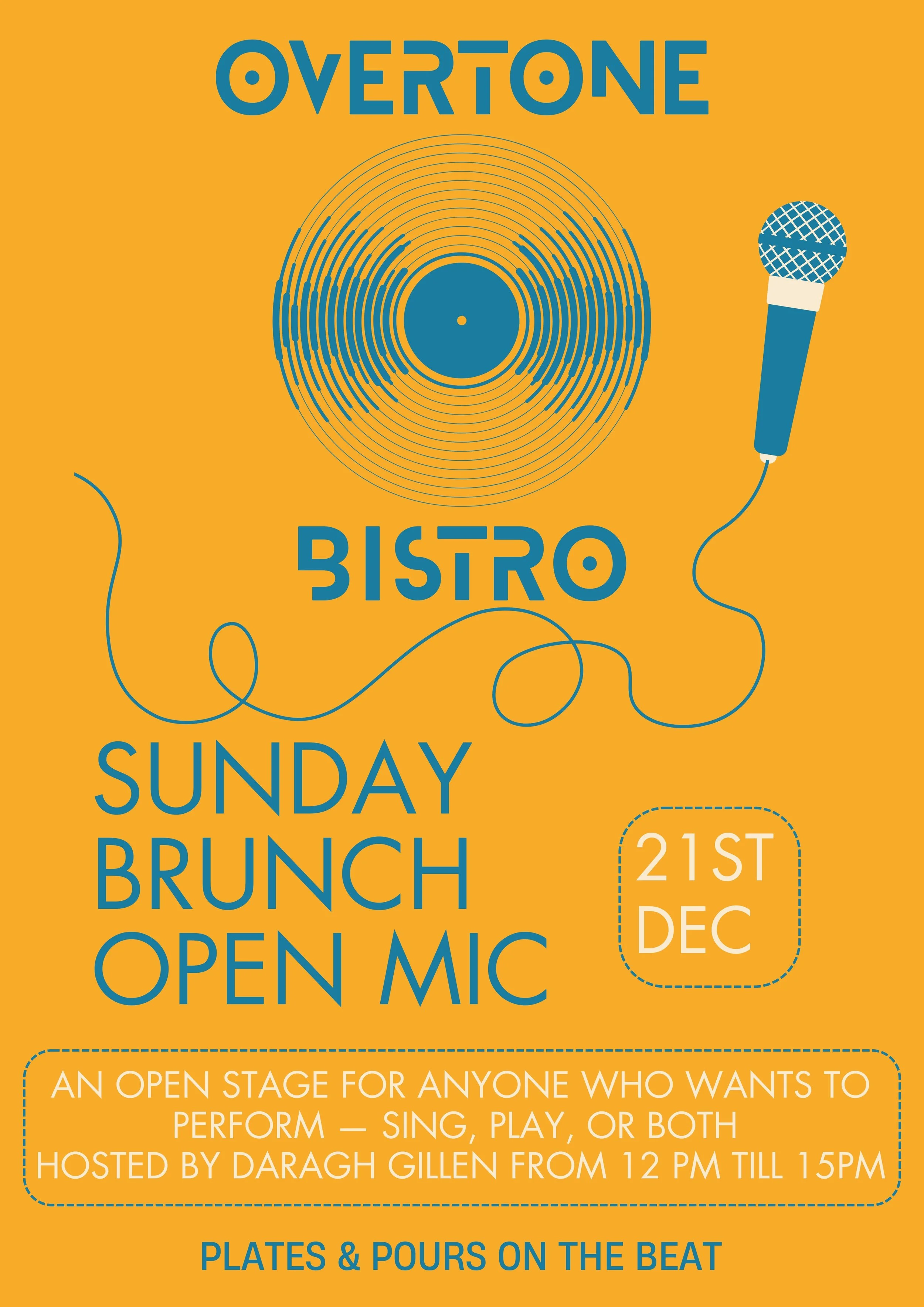 Sunday Brunch Open mic