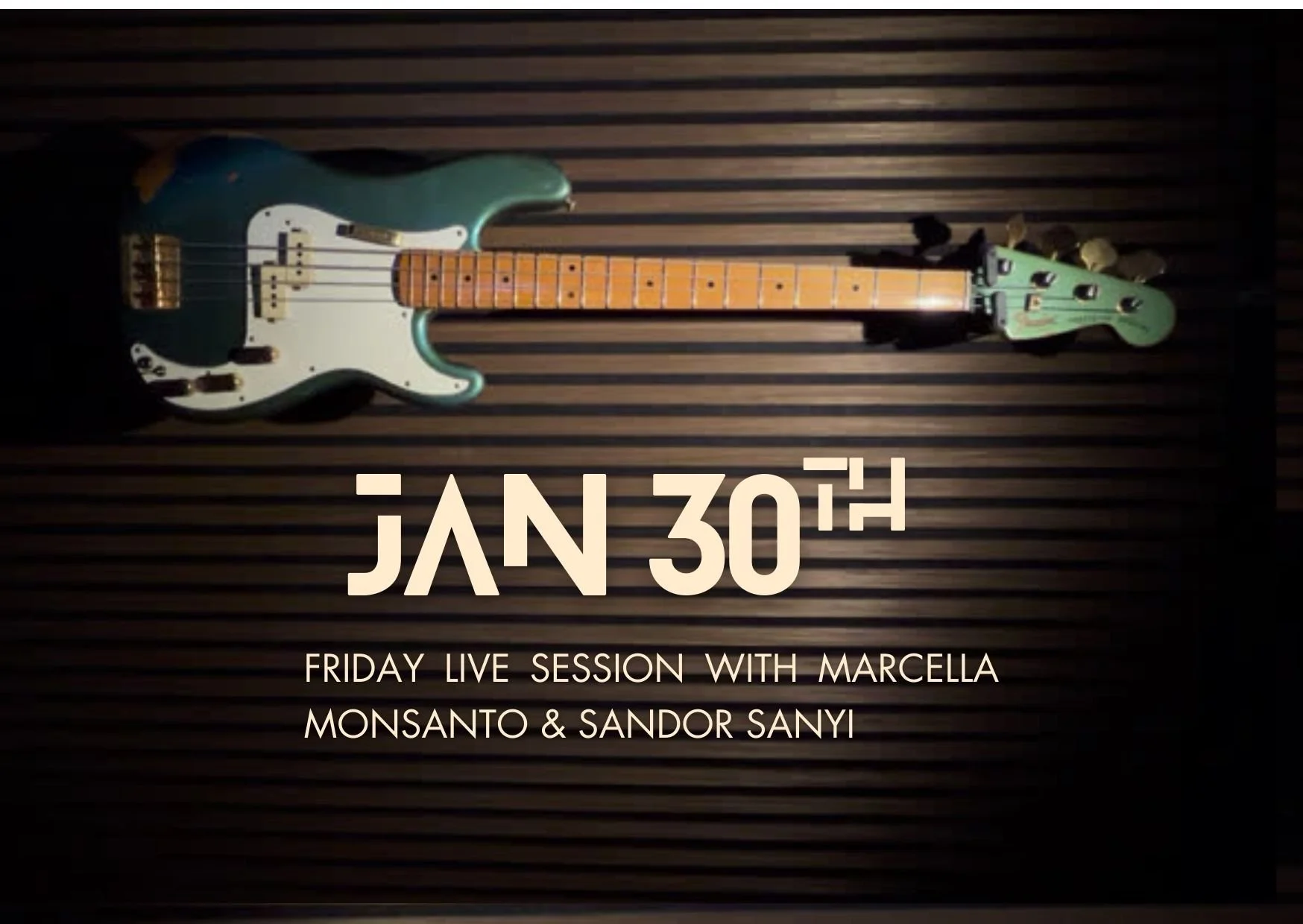 Friday Live session with Marcella Monsanto & sandor Sanyi