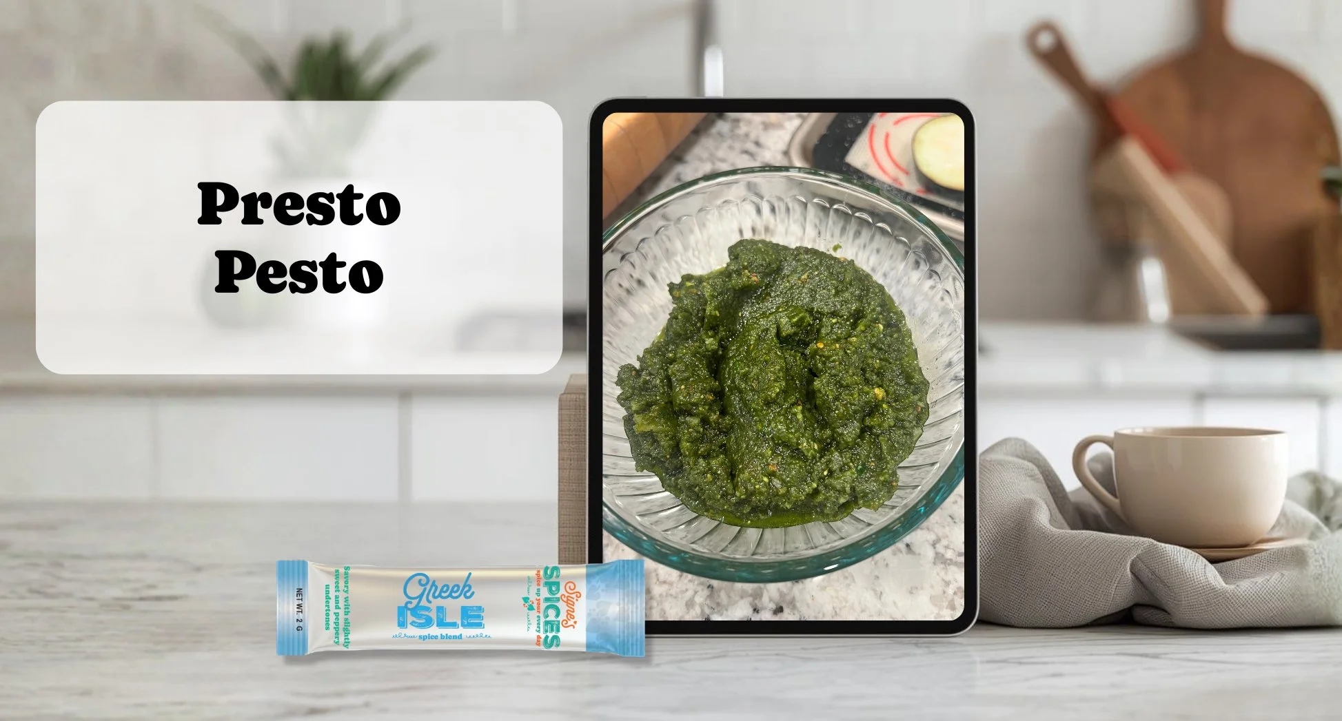 presto pesto signes spices
