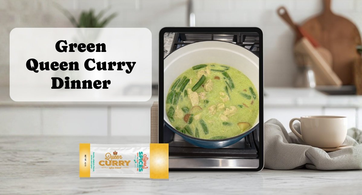 green queen curry dinner recipe