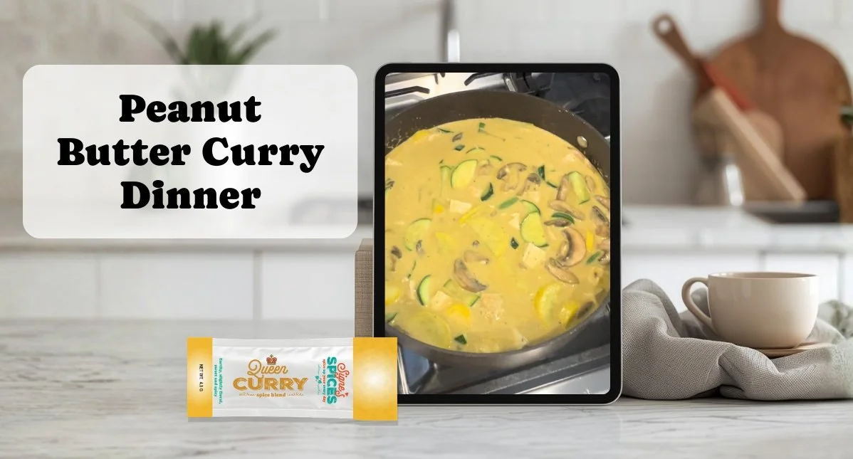 peanut butter curry dinner recipe