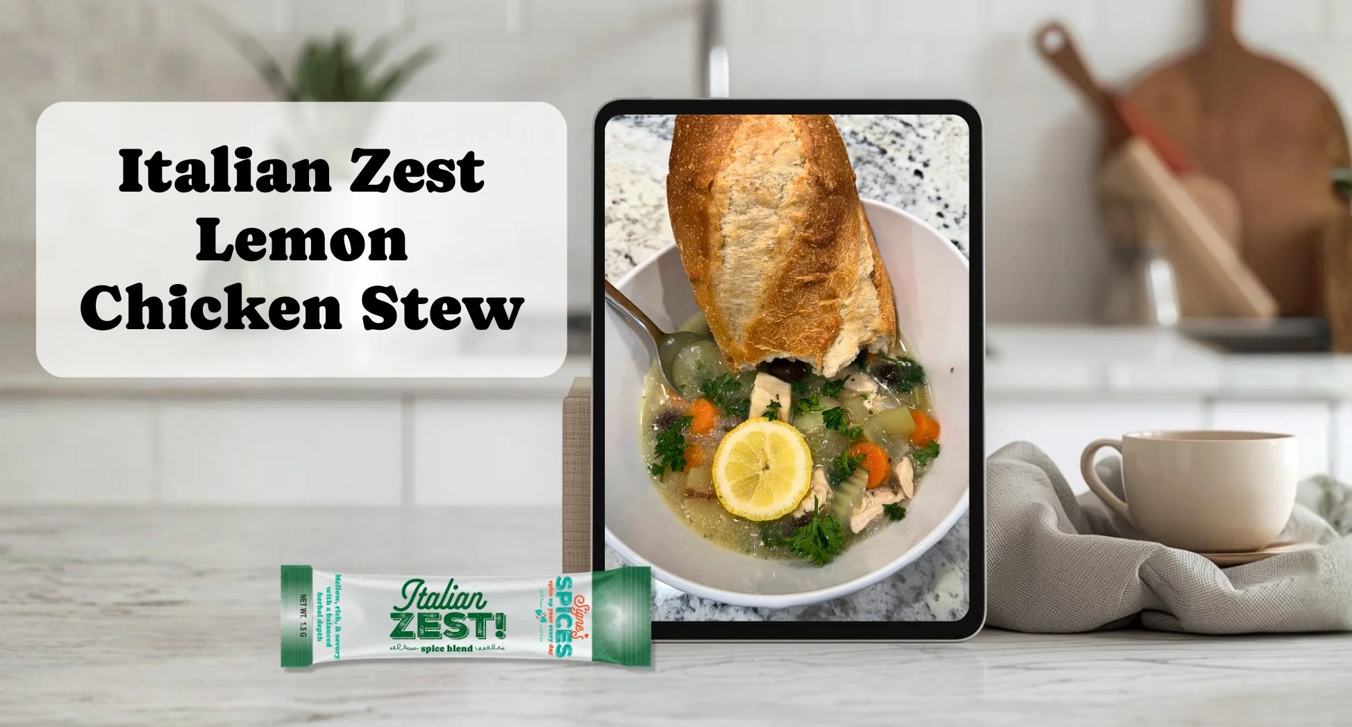 italian zest lemon chicken stew