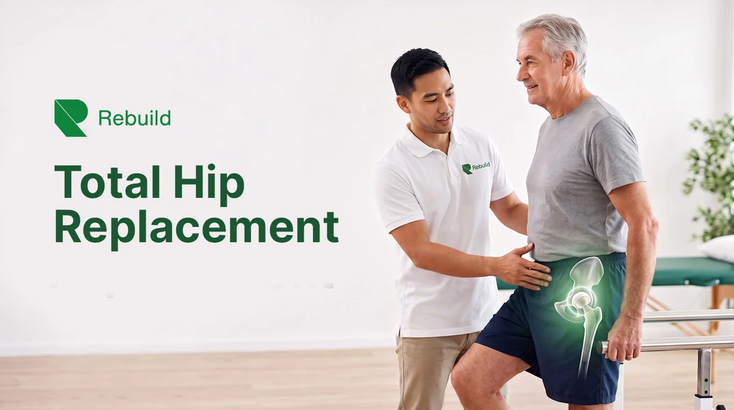 Physiotherapy After Total Hip Replacement: Phase 2: Muscle activation and Mobility Restoration (Weeks 6 - 12)