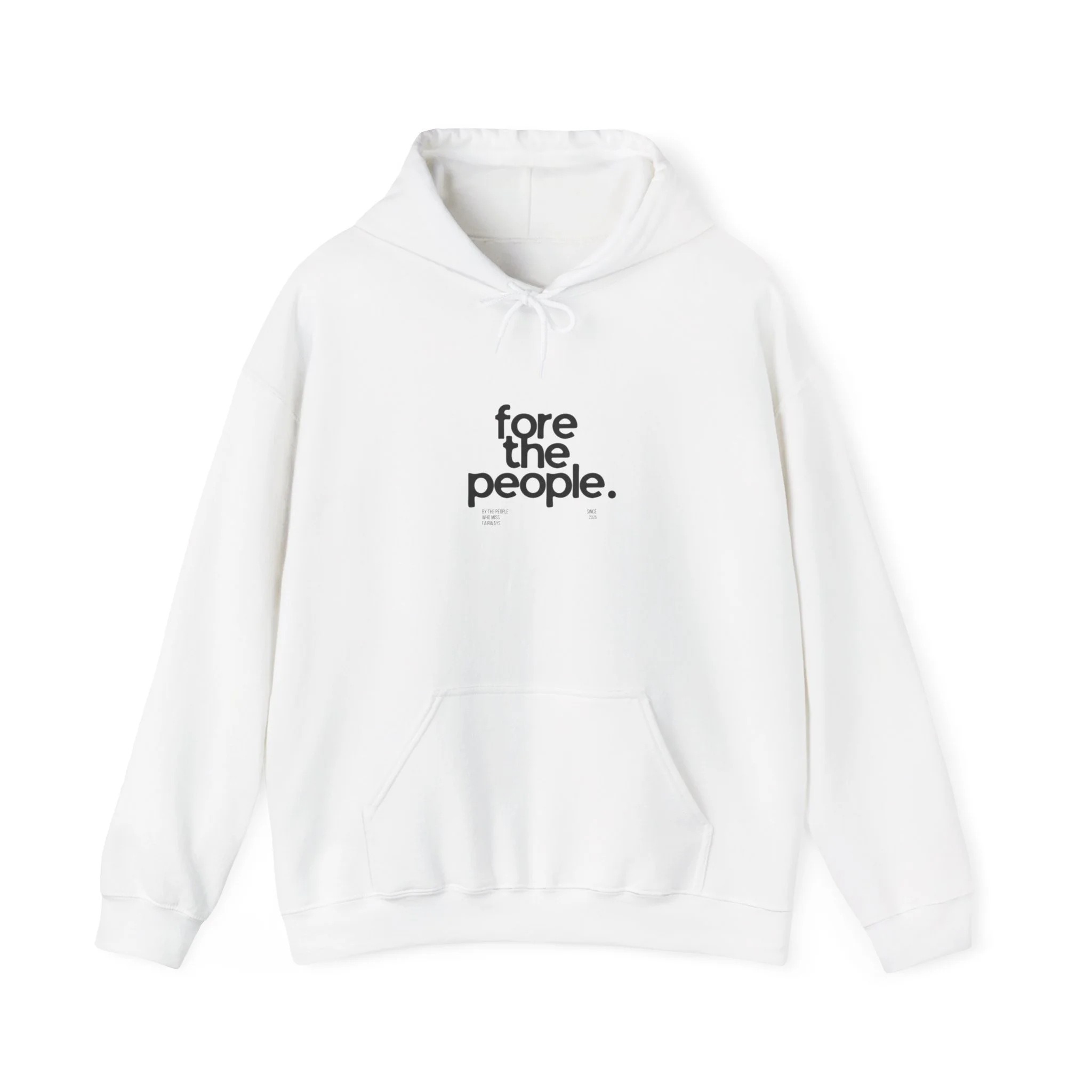 Fore The People Classic Hoodie Logo Sweatshirt (Unisex)