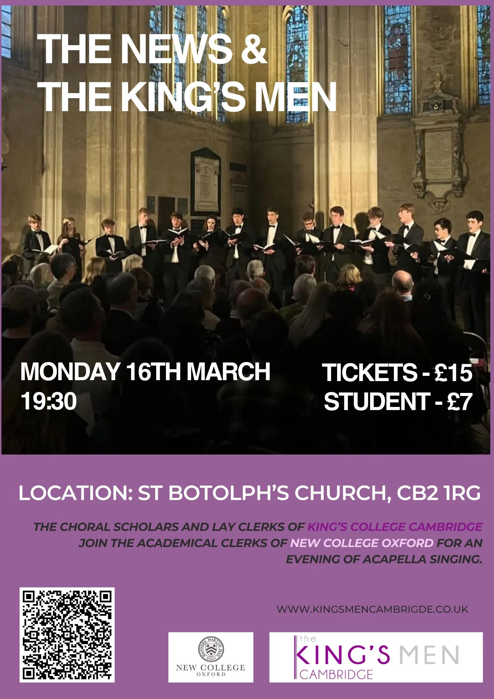 The News and the King's Men in Concert