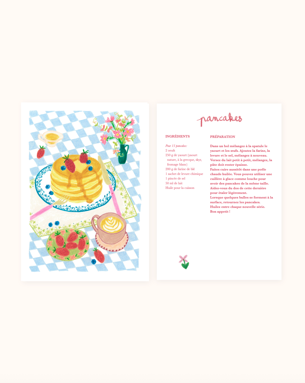 La recette des pancakes