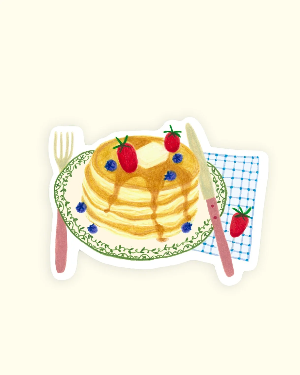 Stickers pancakes