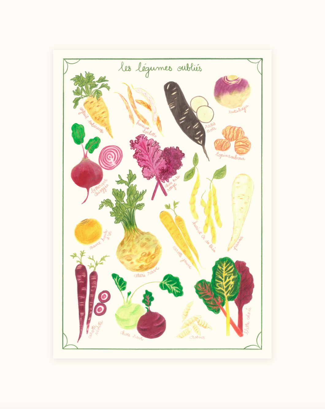 Les légumes oubliés