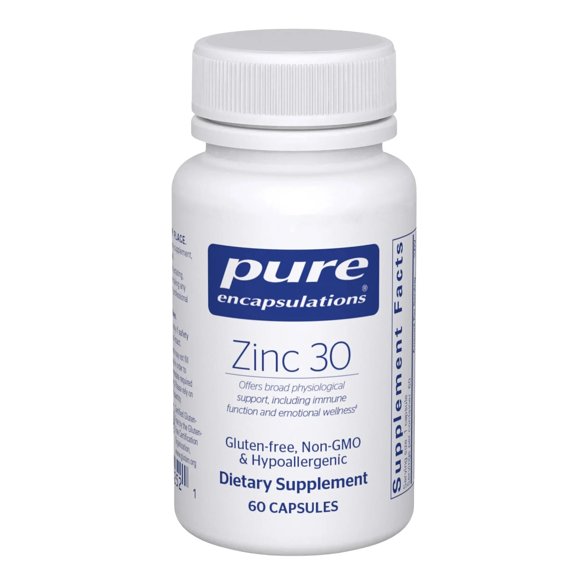 Pure Encapsulations Zinc 30 (60 capsules)