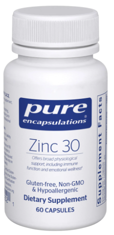 Pure Encapsulations Zinc 30 (60 capsules)